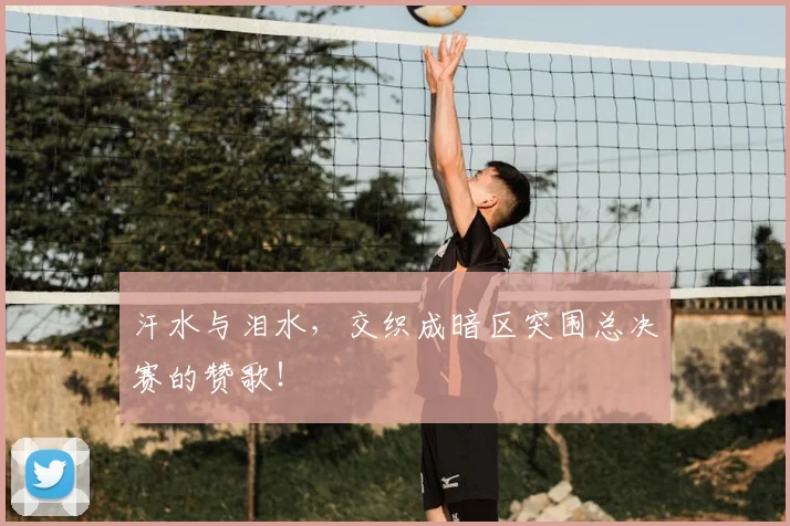 汗水与泪水,交织成暗区突围总决赛的赞歌!